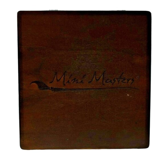 Out of the Blue Mini Masters Thomas Kinkade Miniature Fine Art with Easel - Picture 6 of 8